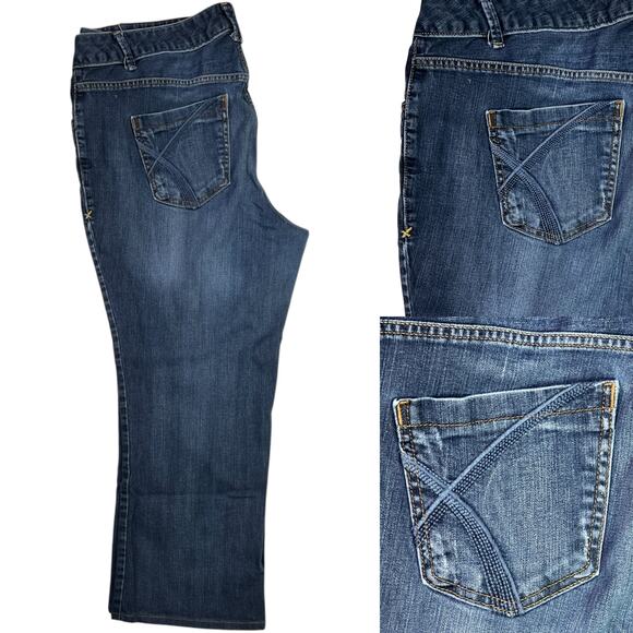 Lane Bryant Distinctly Boot Cut Right Fit Technology-Red Triangle-18 Average - 2 - Picture 7 of 13